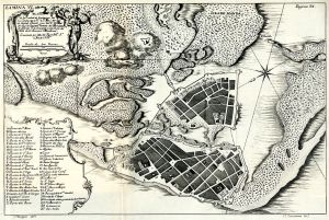Plano de Cartagena Indias (1735)